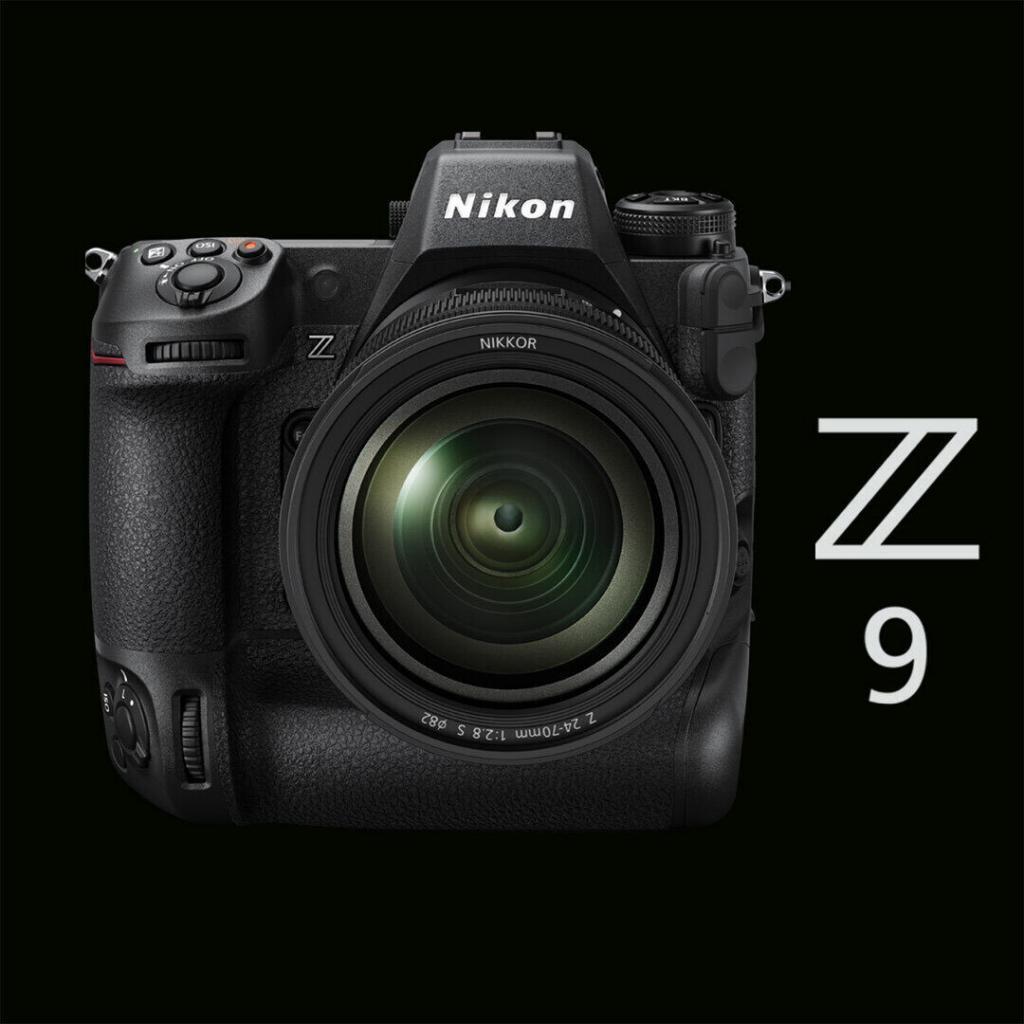 NikonZ9 Vollformatkamera mit FX-Sensor Frontansicht