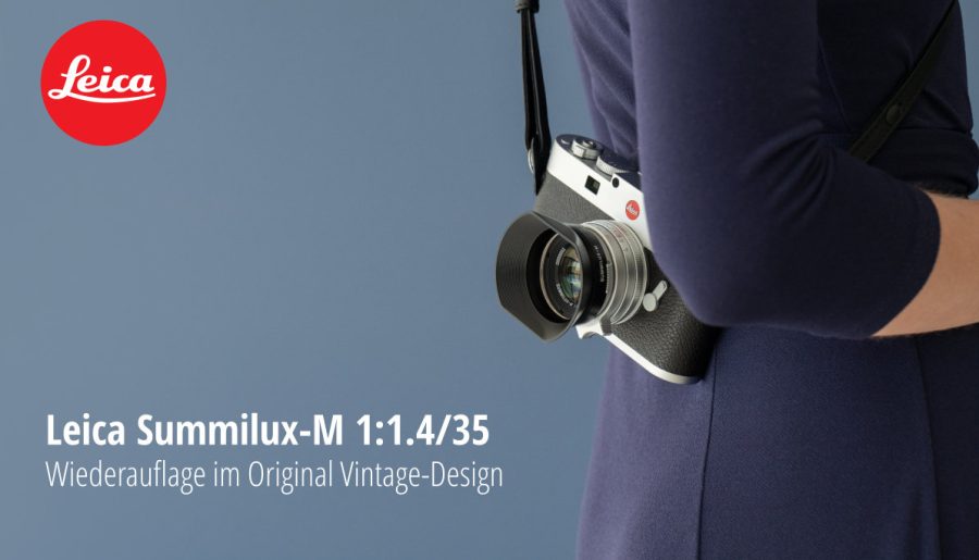 Leica Summilux-M 1:1.4/35 Wiederauflage im Original Vintage-Design
