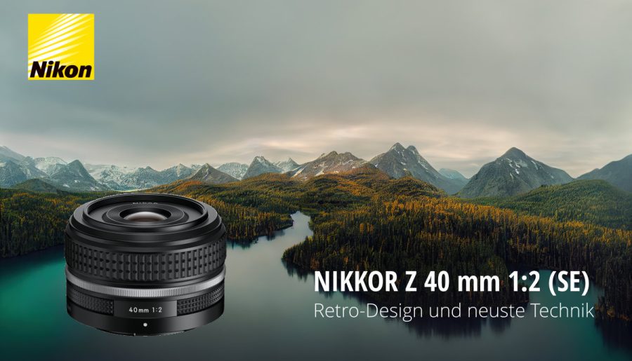 Die neue Special Edition des NIKKOR Z 40 mm 1:2 - Retro-Design und neuste Technik