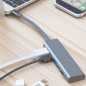 Mobile Preview: Allocacoc Dockinghub USB C Grau für Laptop