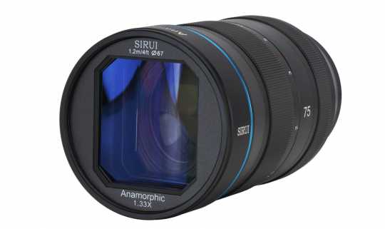 SIRUI 75mm f/1,8 Anamorphic Lens Nikon Z -X- SR75-Z