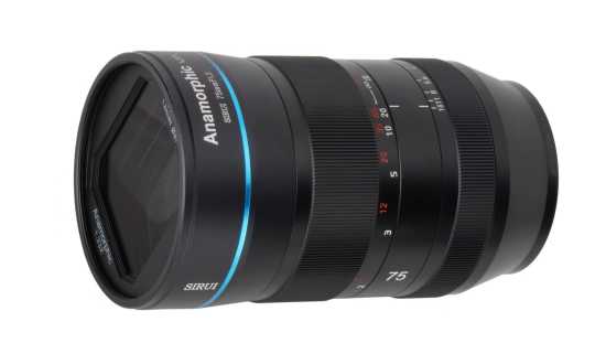 SIRUI 75mm Anamorphic Lens (SR75-E, SR75-EFM, SR75-MFT, SR75-X, SR75-Z)