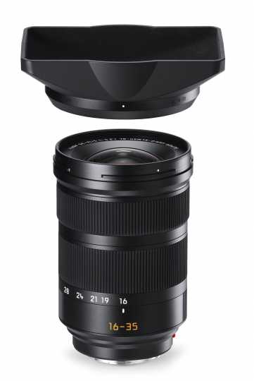 Leica Super-Vario-Elmar-SL 1:3,5-4,5/16–35 mm ASPH., schwarz eloxiert