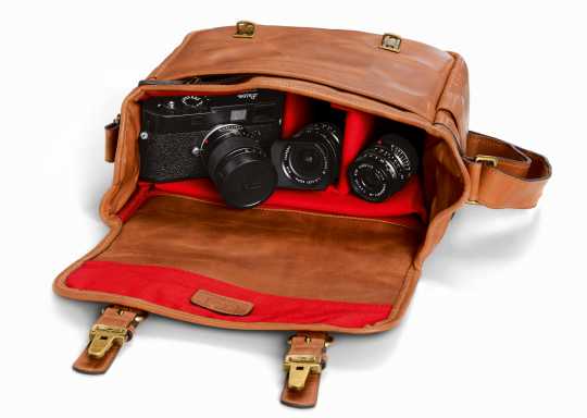 Leica ONA Bag, The Berlin II, Leder, vintage bourbon