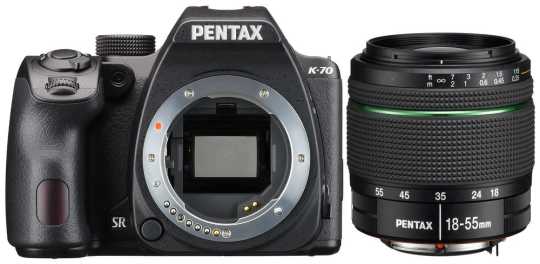 Pentax K-70 + DA-L 18-55 mm WR f3.5-5.6 WR + DA f1,8/50mm