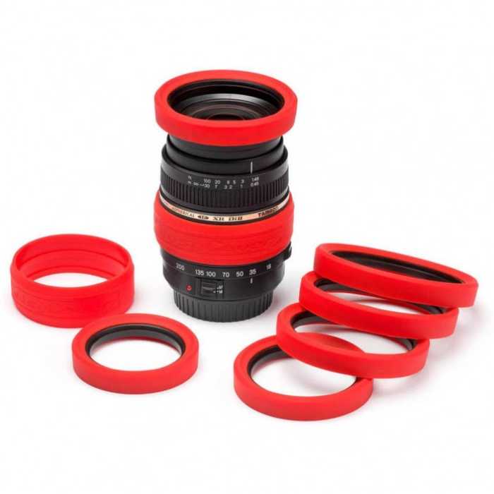 EasyCover Lens Rim Objektivschutz 2-teilig - Rot - 67mm