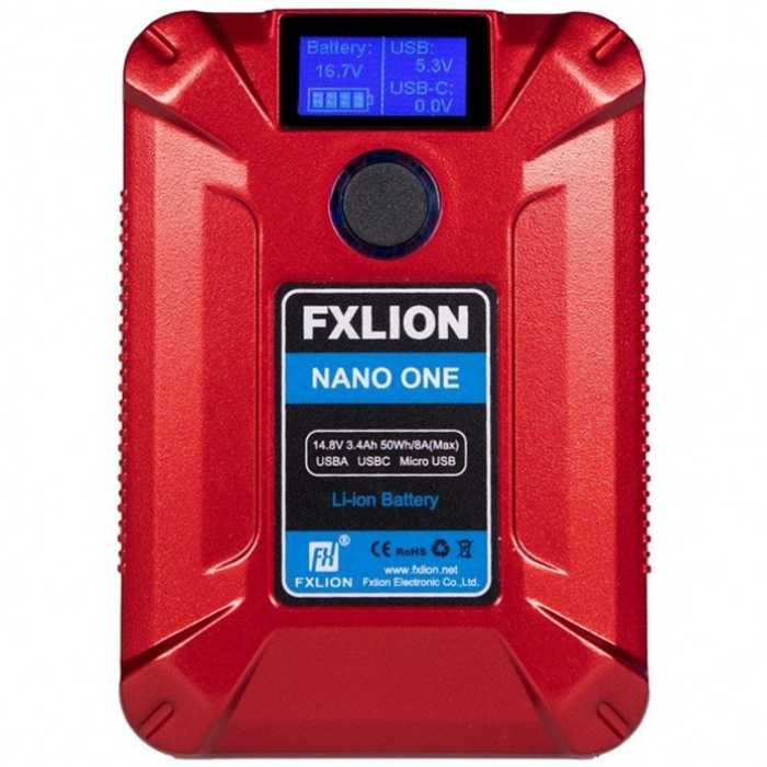 FXLion Nano ONE V-Lock 14.8V/50WH - Rot