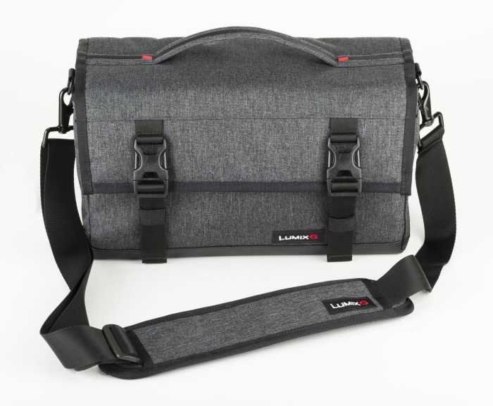 Panasonic Schulter-Tasche DMW-PM10 grau-schwarz