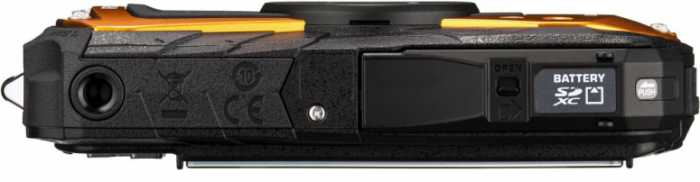 Ricoh WG-80 Actionkamera schwarz