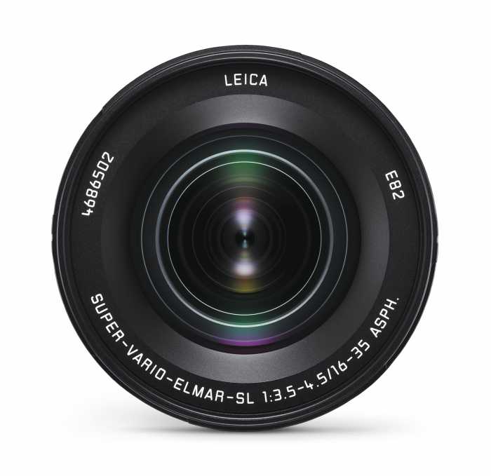 Leica Super-Vario-Elmar-SL 1:3,5-4,5/16–35 mm ASPH., schwarz eloxiert