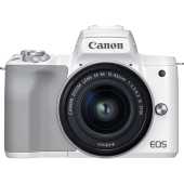 Canon EOS M50 Mark II M15-45 S Weiß Incl.Tasche