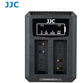 JJC Panasonic DCH-BLG10 USB Dual Ladegerät (für BLG10/DMW-BLE9. Leica BP-DC15)