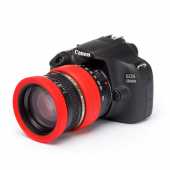 Easycover Lens Rim Rot für Objektive 2-teilig -Set 77 mm
