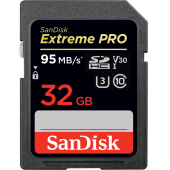 SanDisk Extreme Pro SDHC/SDXC UHS-I Speicherkarte 32GB 95MB/s