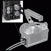 SmallRig 2809 HDMI/USB-C Kabelklemme für Fujifilm X-T4 Cage 2809