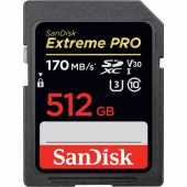 SanDisk Extreme Pro SDHC/SDXC UHS-I Speicherkarte 512GB 170MB/s
